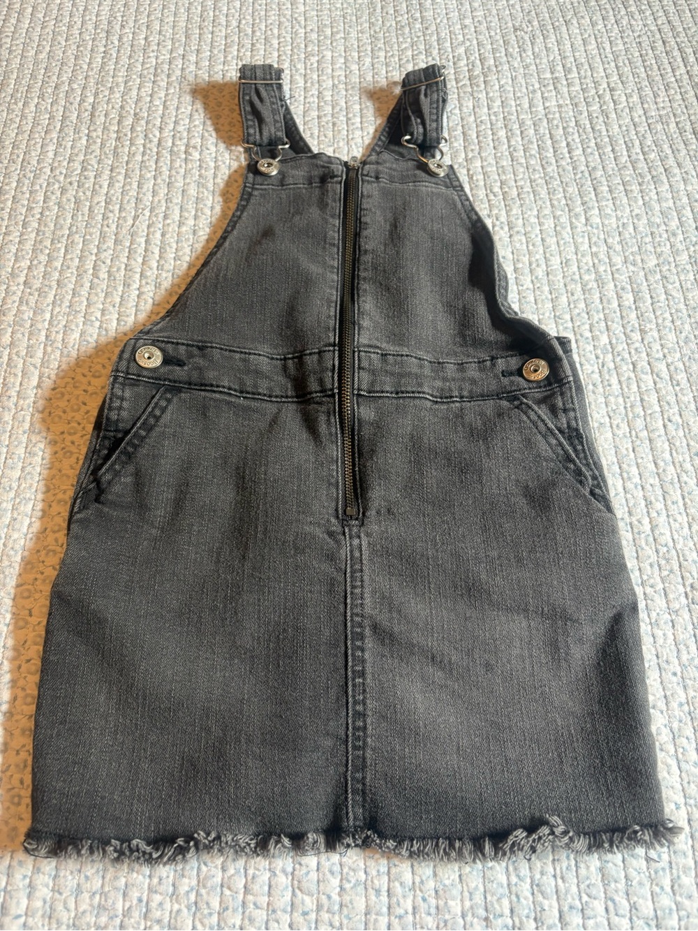 OshKosh B'gosh Black Denim Overall Skirt